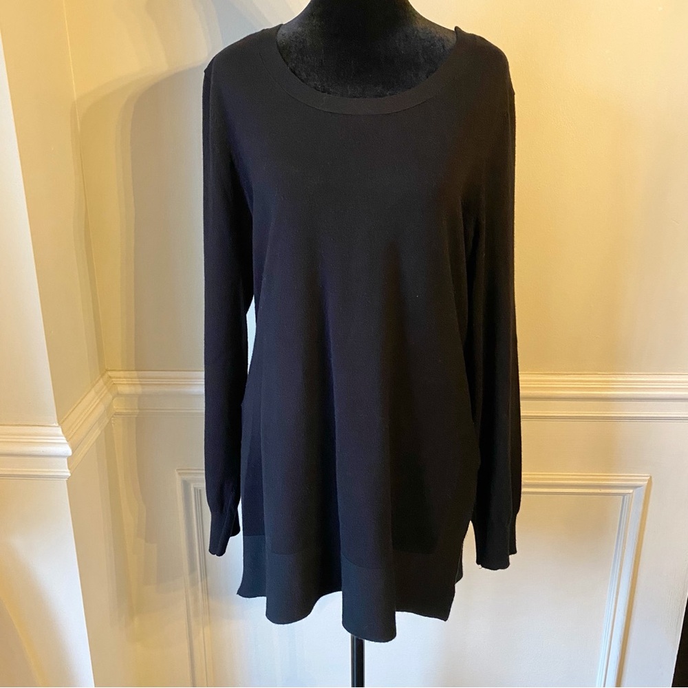 Evolution by Cyrus Long Sleeve Round Neck Light Sweater